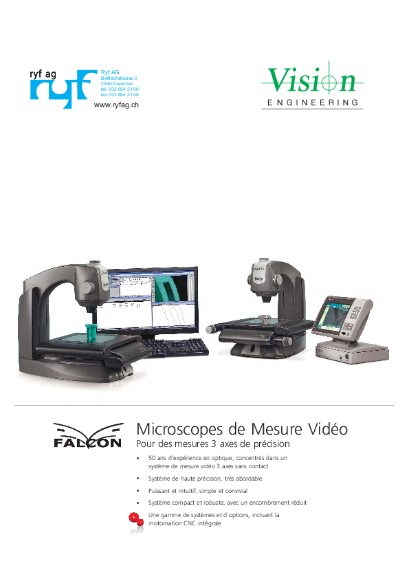 Brochure du produit