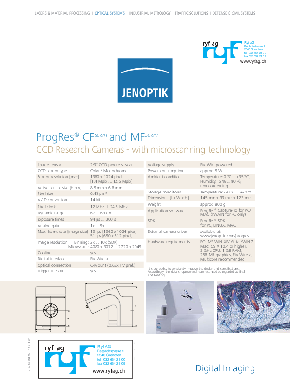 product brochure