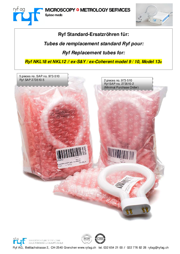 [Translate to Englisch:] Ersatzlampen