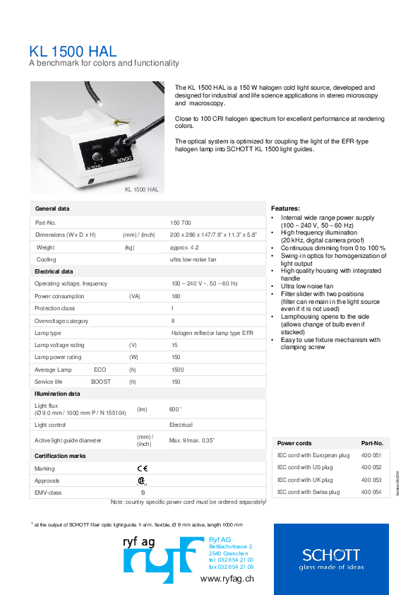 Datenblatt