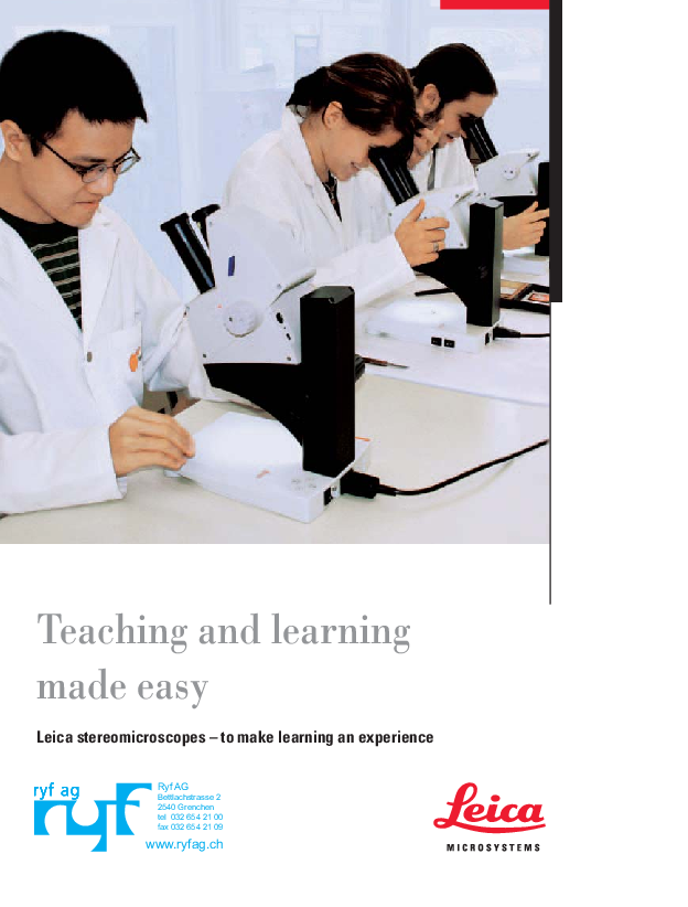 product brochure