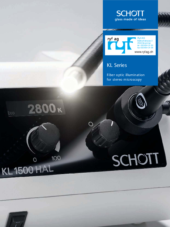 KL serie brochure