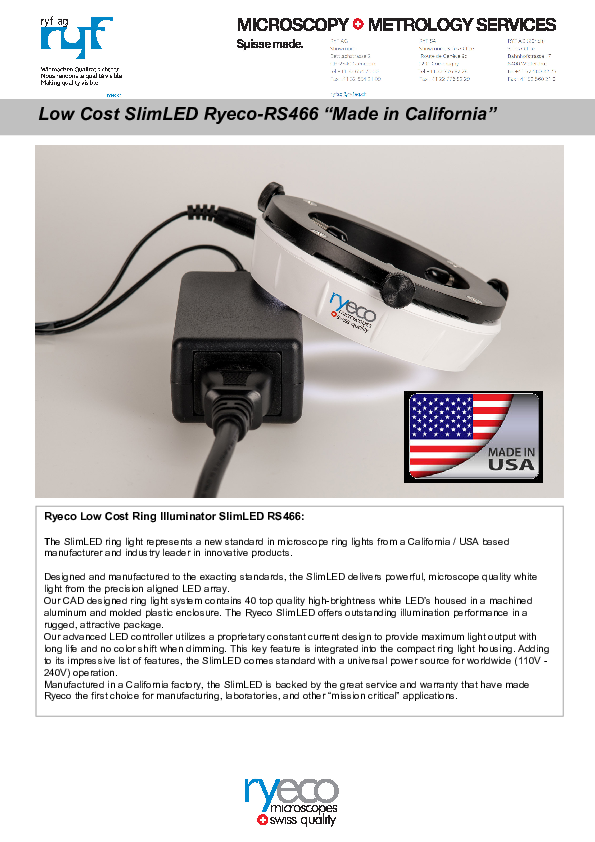 Product Brochure