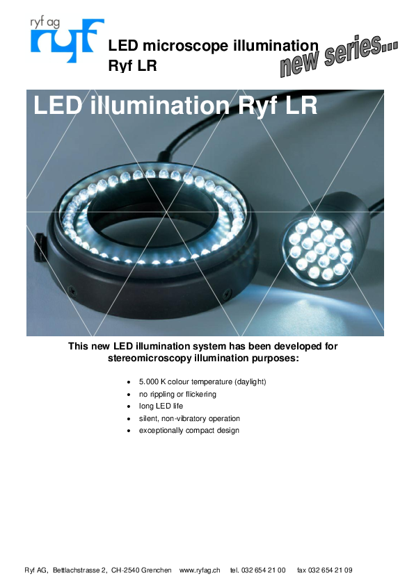 product brochure