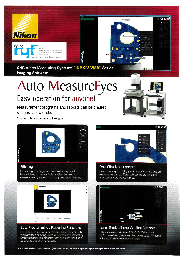 Auto measure Eyes 