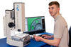 RYF-NIKON Profile & Measuring Projector / Measuring Microscope MM-200 Zoom with M3-SW, MOT. RYECO 12X Superzoom