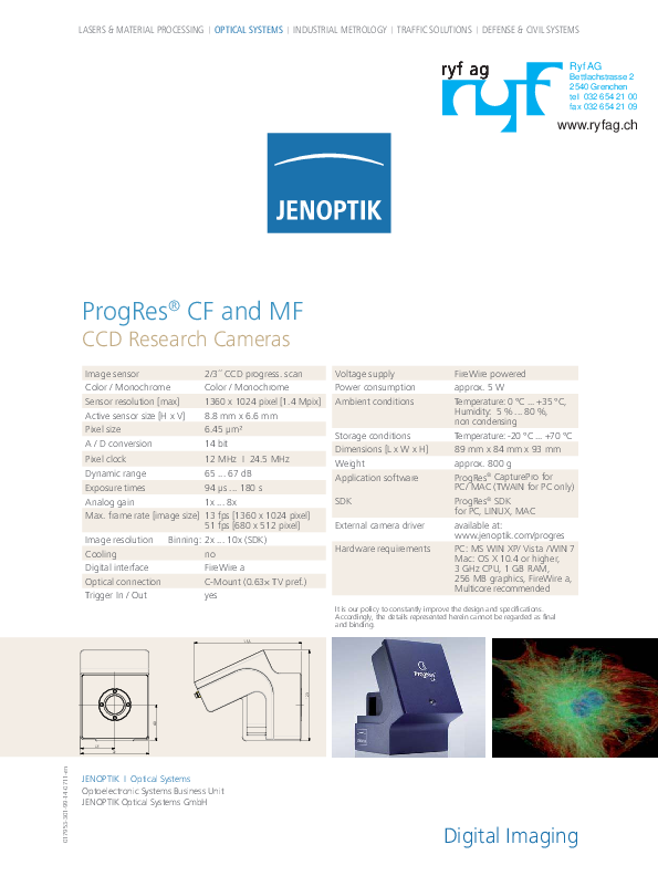 product brochure