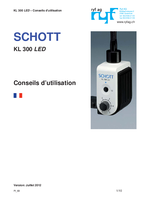 Manuel d'utilisation