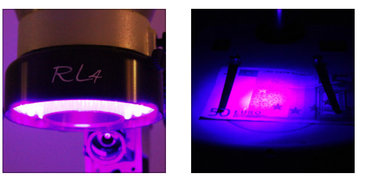 RL4-UV series UV LED Ringlight