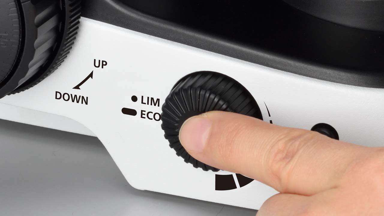 Eclipse Si microscope vertical