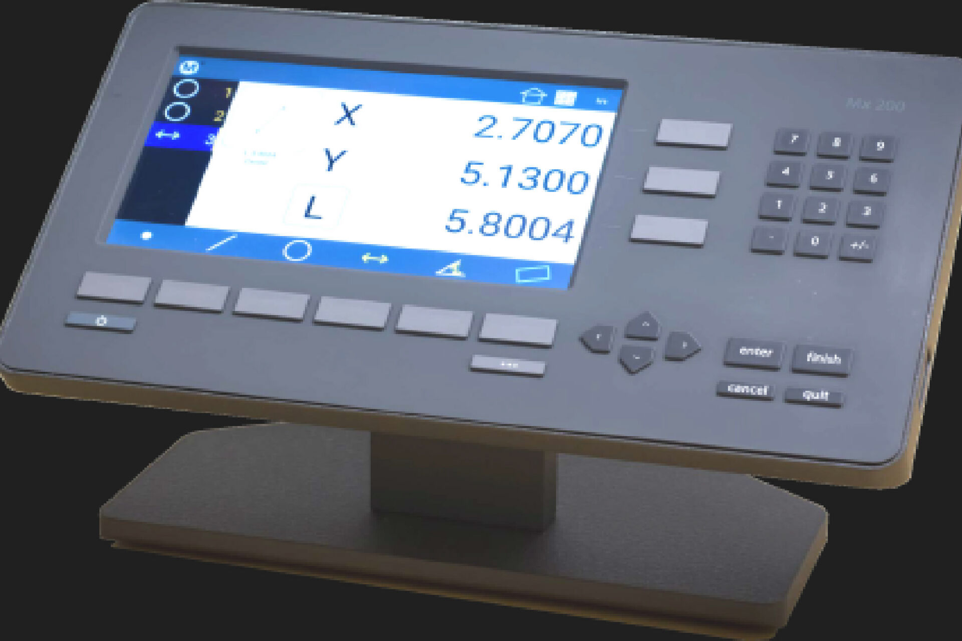 Digital Touchscreen Readout DRO MX200