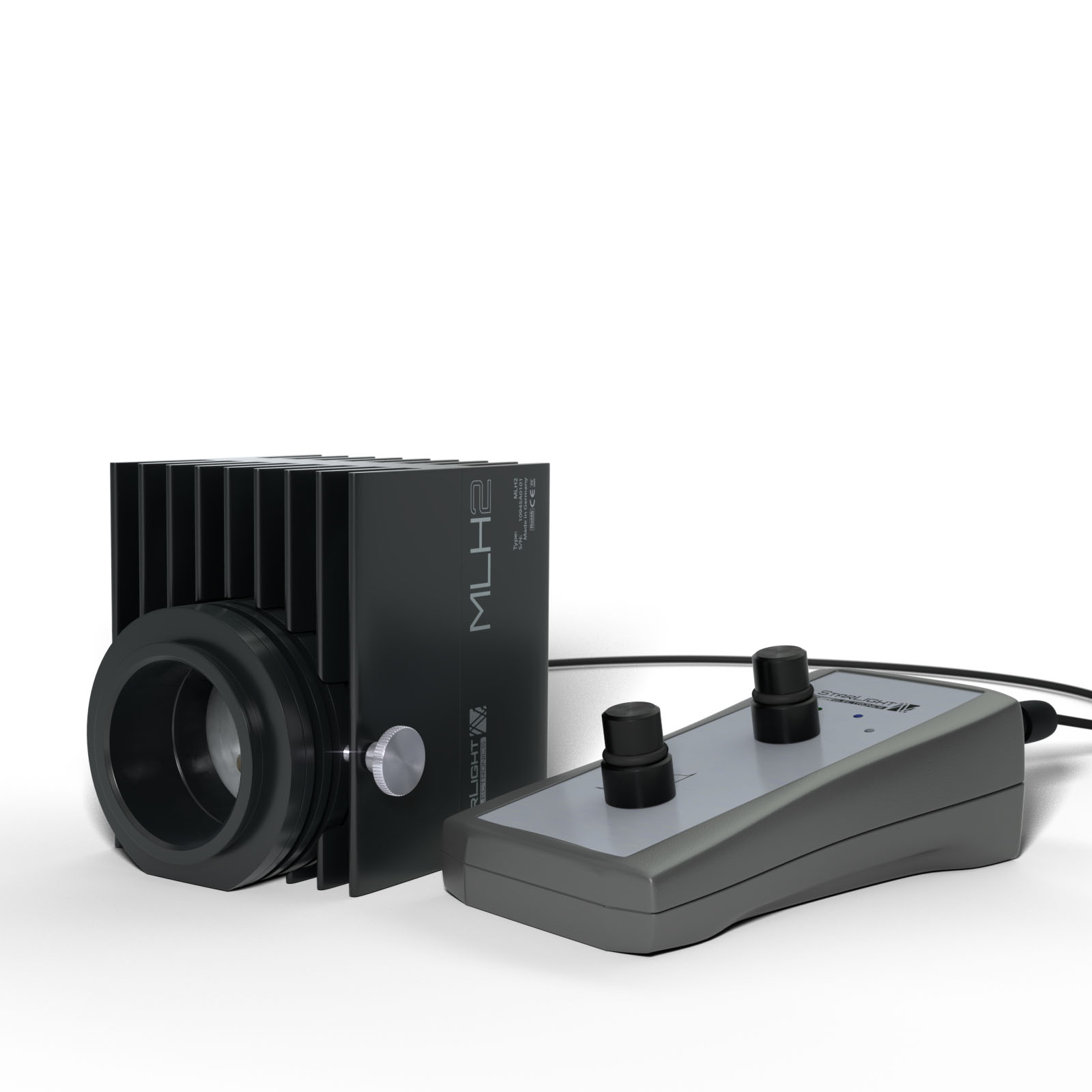 Starlight retrofit: Source de lumière LED pour des microscopes biologiques et métalo