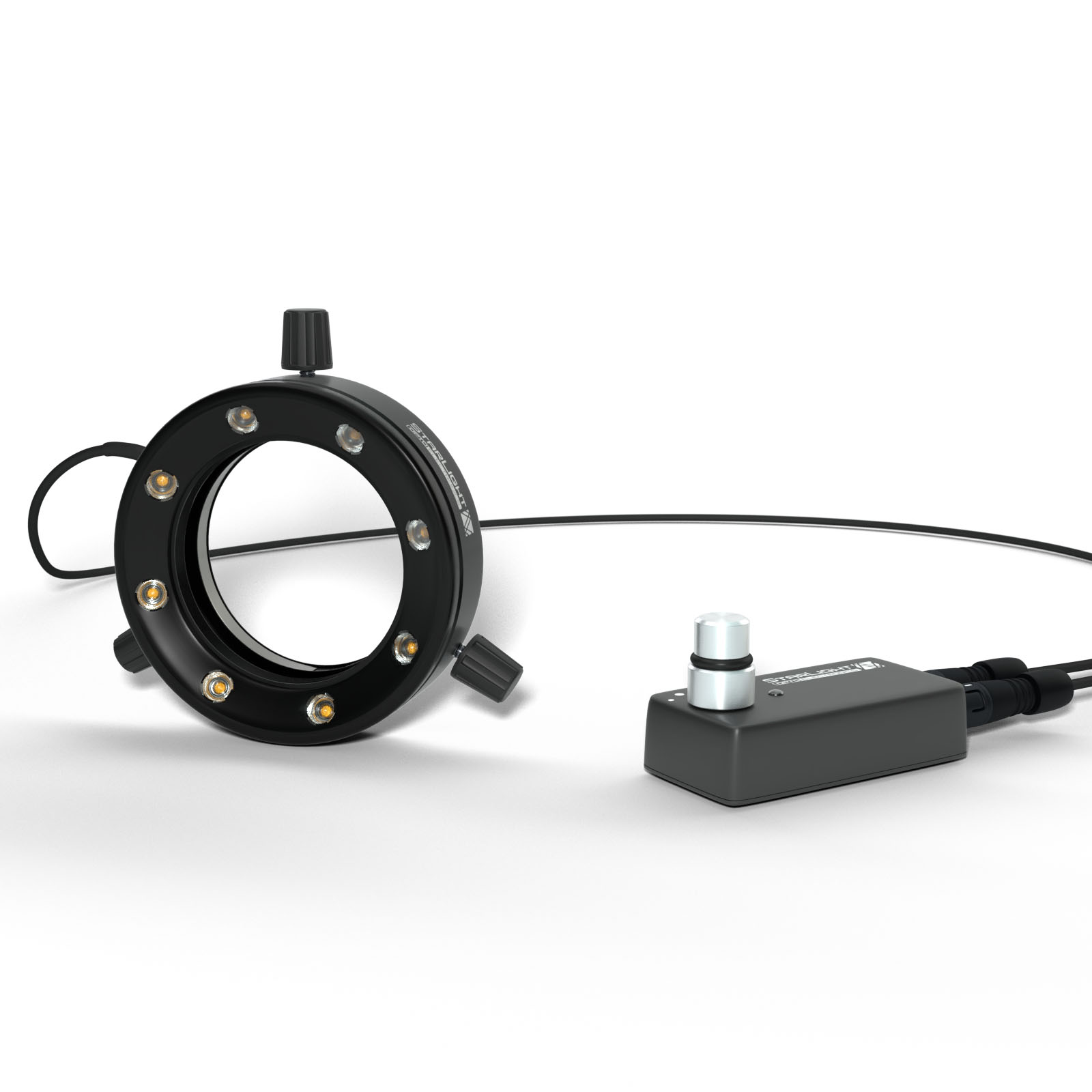 LED Ringlichter zu Stereo