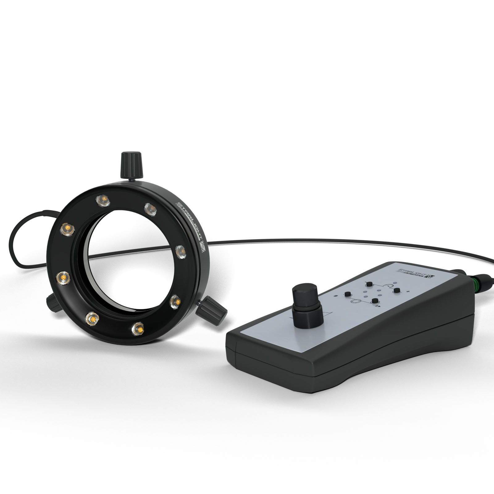 LED Ringlichter zu Stereo